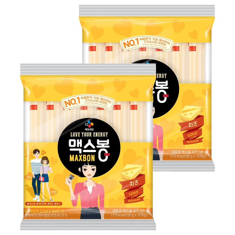 맥스봉 치즈 15p