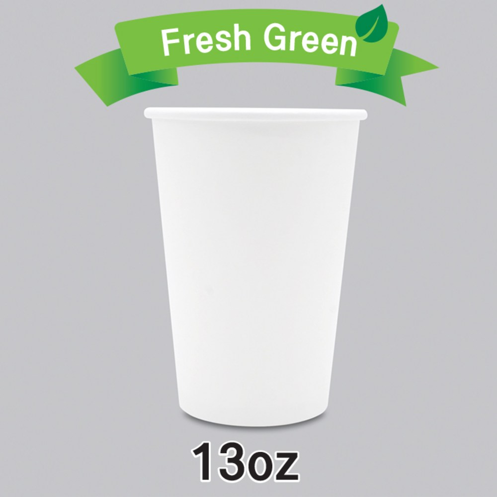 400ml(13온스) 무지 종이컵 [뚜껑별도]