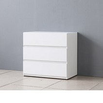 삼익가구 프린스 800 3단 서랍장, 화이트