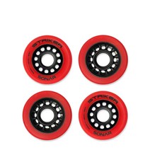 롤링스타 소나 스트라이커 스케이트보드 롤러스케이트 62mmX43mm 스피드휠 4개입(베어링 미포함), 단일