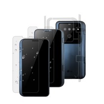 알럽스킨 LG V50 ThinQ 듀얼스크린 올레포빅 액정+후면+전신외부보호필름 각 2매, 1개