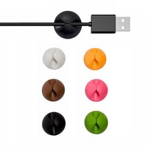 샵비스트 선정리 케이블클립 6개 1세트, 1set