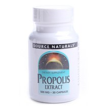 Source Naturals 프로폴리스 추출물 캡슐, 30개입, 1개