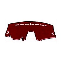 렉스디 논슬립 대쉬보드커버[현대]투싼iX 뉴[네비매립형], 레드/블랙띠, 현대