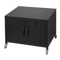 마켓비 MKB 캐비넷 이동식 양문 수납장 600 철제 틈새 / 이케아 화이트 슬림 서랍장 거실 베란다 안방 미니 침대 틈새 선반 안방 수납장, 마켓비 MKB 캐비넷 이동형 양문 수납장 블랙