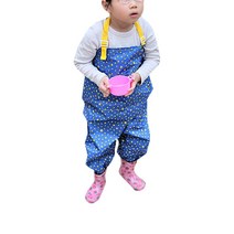 [플리에] 놀이복(멜빵형)_노랑별, 파랑