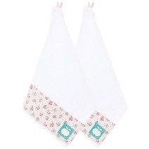 코니아일랜드 어린이집 요일수건 2p, 핑크 (아이린), 1개