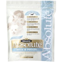 앱솔루트 홀리스틱 오리와 감자 애견사료, 오리, 1.2kg, 1개