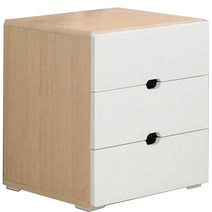 제이디퍼니처 로미 3단 서랍장, 메이플화이트