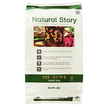 내츄럴스토리 어덜트 양고기와 쌀 애견 사료, 3kg, 1개