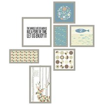 스칸디프레임 디자인스티커 시트지 벽지 포인트스티커 벽장식 집꾸미기 인테리어소품, 1세트