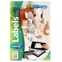 [올바른] 흰색방수라벨 (레이저용) -1칸(1칸전면), 25매, AL011WP, 1칸