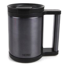 모스 진공 단열 찻잔 280ml 블랙 JCP-280C BK, 1개