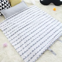 밀키웨이 여름 낮잠이불 교체형, 반달그레이