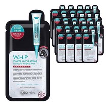 메디힐 WHP 미백 수분 숯 미네랄 시트 마스크 팩, 1매입, 20개