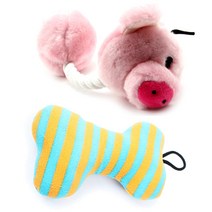 돼지 로프 장난감, F세트