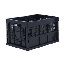 라이피스트 다용도 접이식 박스 60L, 블랙, 1개