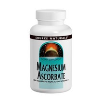 소스내츄럴스 마그네슘 아스코르베이트 1000mg 타블렛 글루텐 프리 무설탕, 120개입, 1개