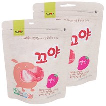 남양유업 아이꼬야 동결건조 과일칩, 딸기, 2개