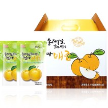 경북햇살농원 통째로 갈아만든 진짜 배즙 선물세트, 배즙 100ml 50개, 1세트, 50개
