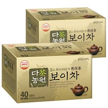 다농원 보이차, 0.6g, 80개