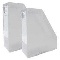 희망화일 심플화일정리박스, 백색, 2개