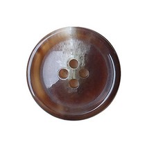 동화상가몰 야크코트 단추 I-3 25mm, 라이트브라운 유광, 10개입