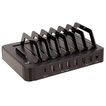 넥스트 퀄컴 3.0 C타입 7포트 고속 멀티 USB충전기, NEXT-37QTC, 1개