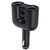 코시 더블 QC3.0 멀티 차량용 충전기 2구 USB 2포트 CGR3218AT, 1개