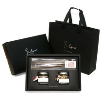 꽃보다차 아담한 꽃차 2종 선물세트, 목련꽃 1.5g + 생강나무꽃 3g + 차집게 + 쇼핑백, 1세트