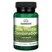 Swanson 밀크 씨슬 컴비네이션 캡슐, 60개입, 1개