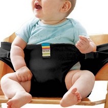 엠케이 휴대용 아이 좌석 안전 벨트, 블랙, 1개
