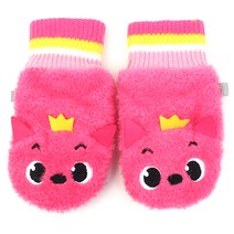 서울트레이딩 핑크퐁 입체 폴라 벙어리 장갑