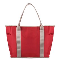 엠케이 심플 포켓 기저귀 가방, 무지 레드, 1개