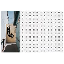 앤비커머스 인테리어 타공판 행아웃 좌 WHITE, 1개