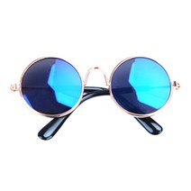 블럭마트 반려동물용 패션 선글라스, 블루, 1개