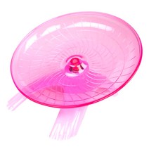 카르노 햄스터용 스마트 크리스탈 휠 쳇바퀴 18cm, 핑크, 1개