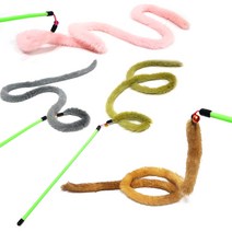 힐링타임 고양이 띵겨띵겨 롱꼬리막대 장난감 NH-093, 랜덤 발송, 1개입