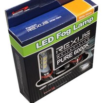 렉서스 화이트비젼 삼성25LED 안개등 H11, 혼합 색상, 2개입