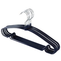 네이쳐리빙 논슬립 코팅 옷걸이, 네이비, 10개