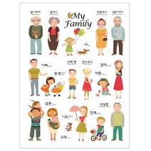 맘스보드 맘스 인 마이패밀리 퍼즐, 1개, 35피스