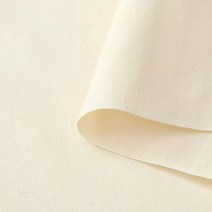 코하스아이디 대폭 40수 실습용 트윌 광목 패브릭원단, 내추럴