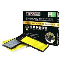 한일 나이스 3D폼코팅 활성탄 에어컨필터 자동차용, 쌍용-A126 코란도 C 스포츠, 1개