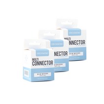 그로미미 멀티커넥터 B타입 3p, 노꼭지, 혼합 색상