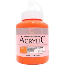 신한 아크릴물감 낱색 572, 500ml, 1색