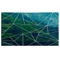 핑크망고 북유럽스타일 키친 테이블매트, E, 46 x 27 cm