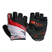 나인에프엑스 자전거 스포츠 반장갑 9FX-03, 포인트화이트