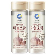 청정원 마늘소금, 140g, 2개