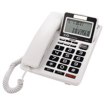 대우텔레폰 DT-3360E 발신자표시 유선 일반 전화기, DT-3360E 흰색