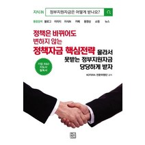 [청년정신]정책은 바뀌어도 변하지 않는 정책자금 핵심전략 - 몰라서 못받는 정부지원자금 당당하게 받자, 청년정신